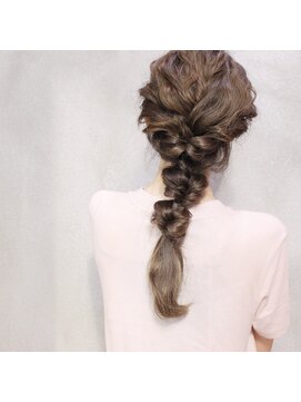 ミント(mint) グレージュ×ワンテールアレンジ♪