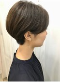【美シルエット耳かけショート】【水越】