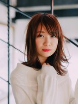 美容室チック 大島店(chic)&nbsp;ピンク外ハネミディ【大島】