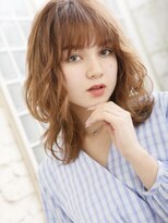 ミンクス ギンザ セントラル(MINX ginza central)&nbsp;オレンジカラーでガーリーミディ