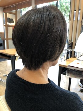 ベルポートヘア(Bellport hair) オーガニック白髪染め×ショートボブ