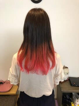 ヘアリゾート ロア(Hair Resort LoRE) ダブルカラーピンク☆