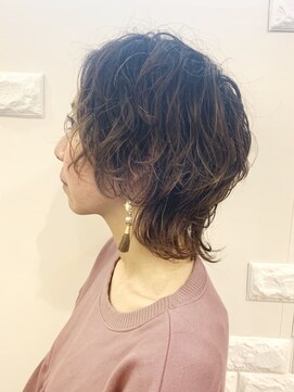 アメイジングヘアー 千歳店(AMAZING HAIR) 【AMAZING HAIR 千歳店/森田】マッシュウルフ