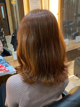 カルフール オハナ せんげん台西口店(Carrefour OHANA) ブラウンベージュ/ミディアム/ヘアカラー/トリートメント