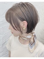 カモン(CAMON)&nbsp;[CAMON. ]#イルミナベージュ#ミニマムボブ#くびれボブ