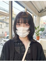 アクアオモテサンドウ(ACQUA omotesando)&nbsp;＊ネオウルフカット！個性的ミディアムウルフレイヤーカット