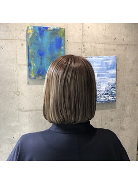 リュネッツ(lunettes) 【ブリーチ2~3回】デザインハイライトスタイル