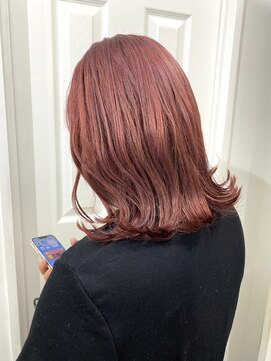 ゲーム 渋谷店(GAME) ダブルカラーミルクティーベージュカラーケアブリーチ外ハネボブ