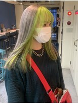 ロロ(ro-ro)&nbsp;【恵比寿ro-ro 】ポイントカラー×ライトグリーン