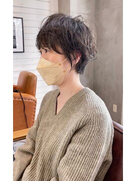 アデプト 綾瀬店(adept) パーマ風ゆるふわショート【綾瀬/北千住/亀有】