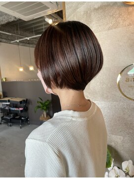 アノイ ポム(annoii_pom) ショート　ラベンダーカラー