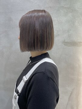 ロンドアベニール 北千住(Lond avenir) ダークグレージュ☆ボブ/インナーカラー[北千住]