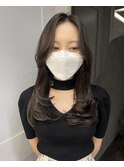 韓国レイヤー/韓国風/ボブ/髪質改善/黒髪/ブリーチなし〔池袋〕