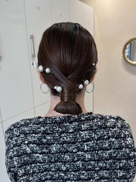 フィグバイアルテフィーチェ(fig by artefice) タイトアレンジ×パール