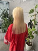 【抜きっぱなしブロンド】ブリーチ2回必要です☆
