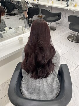 ユナイテッド 横浜(UNITED) 【植村優梨指名限定】カラー+髪質改善トリートメント/横浜