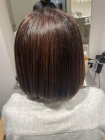 フク(FUKU)&nbsp;白髪染め使わない白髪染め。エイジングにもおすすめ。ボブ