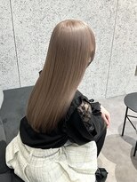 ローレン(Lolen.)&nbsp;ミルクティーグレージュ/似合わせカット/フェミニンロング