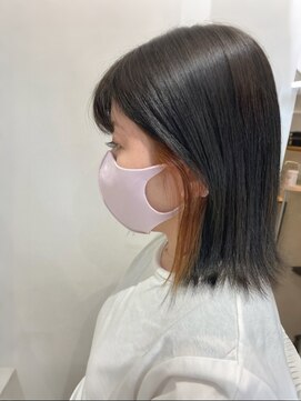 パーク(PARK.umeda) ブリーチなしのインナーカラー