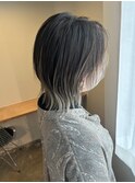 ショートウルフ/ネオウルフ/ウルフカット/グレージュ