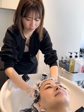 【３】カラー剤塗布【４】シャンプー/トリートメント