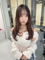 キング 高槻(K!ng)&nbsp;縮毛矯正髪質改善ハイライトレイヤーカット高槻美容室エクステ