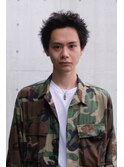 スパイキーショートパーマ