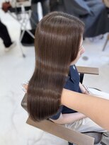 ハピネス 梅田茶屋町店(HAPPINESS)&nbsp;韓国風/レイヤーカット/顔周り/顔まわり/髪質改善/ベージュ