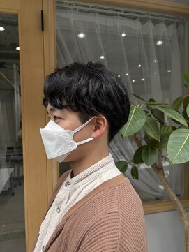 サンクチュアリ ウィズエデン 京橋店(Sanctuary with eden) メンズパーマスタイル