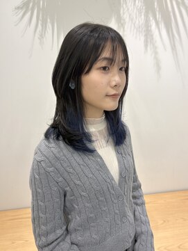 オレンジ梅田店(ORANGE) インナーカラー/ミディアムレイヤー/ミツキ