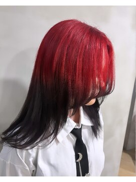ジプソ(Gypso Hair salon) (そうや) レッド×ブラック