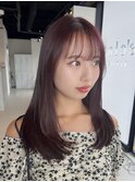 韓国レイヤー/ラベンダーグレージュ/髪質改善