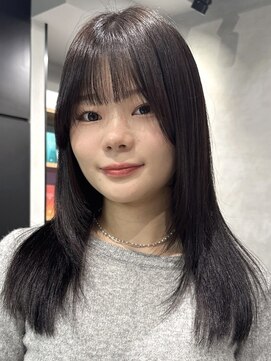 シャルムバイケンジ(Charm.by KENJE) 暗めカラーグランマッシュデザインカラー髪質改善20代30代有楽町