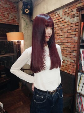 アンリ(Henri) 【かしむら】ブリーチ/ブリーチカラー/ケアブリーチ/暖色カラー