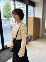 ミリ(milli Produce by ITAKURA)&nbsp;オレンジボブパーマ