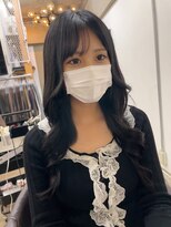 パーティパーティ ヘア(PARTYPARTY hair)&nbsp;韓国風暗髪ロング