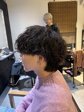 ロウ トウキョウ 八王子店(RAW TOKYO) 波巻きパーマ　シャドウパーマ　ウルフカット　八王子　八王子駅