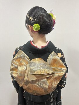 アクティフ(actif) 和装 タイトシニヨン