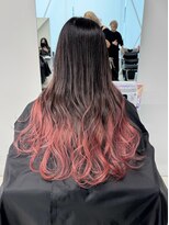 アライブ キチジョウジ(ALIVE Kichijoji)&nbsp;【ALIVE吉祥寺】ピーチピンクグラデーションカラー