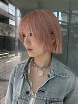 トイロ 中目黒(Toiro)&nbsp;ミニボブ/ペールピンク/顔周りレイヤー