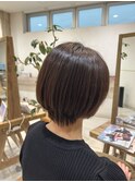 ショートカット/オリーブベージュ