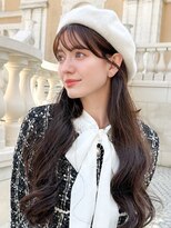 レア 表参道(L'ea)&nbsp;◎ピンクベージュ前髪イメチェンアンブレラカラークールショート