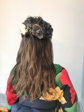 ロストシティ 横浜(LOST CITY) 卒業式 成人式 着付け 成人式ヘア 卒業式ヘア 振袖ヘア 袴ヘア