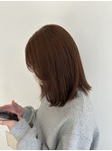【ブリーチなし】透明感ブラウン