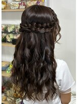 ブルーデイジー(BlueDaisy)&nbsp;おまかせヘアセットハーフアップ