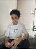 メンズショート　スパイキーショート