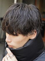ノードオム 栄(NODE HOMME) シャドウパーマ波巻きスパイラルパーマウルフパーマ名古屋駅栄駅