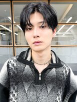 モダンクラフト 長町南店(modern craft) 韓国風黒髪マッシュ×短めセンターパート◎ビジネスマン