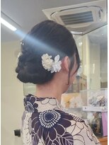 ヤスオカ美容室 浴衣&夏のヘアメイク
