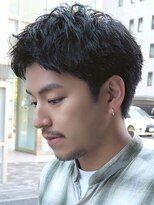 オーガニック アトリエ 大宮(organic+atelier) ブリーチなしカラーで魅せるスパイキーショート/清潔感